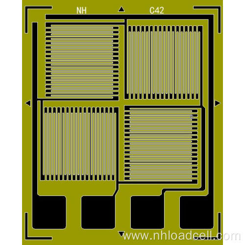 full bridge strain gauge for transducer